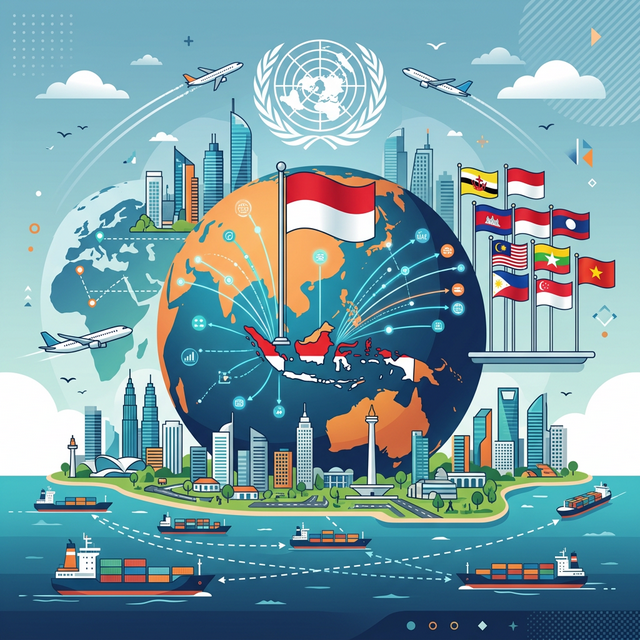 Ilustrasi Kerjasama Internasional